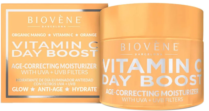 Krem przeciwzmarszczowy Biovene Vitamin C na dzień Boost Age-Correcting Moisturizer 50 ml (8436575095004) - obraz 1