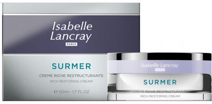 Balsam do twarzy Isabelle Lancray Surmer Rich Restoring Cream 50 ml (3589611169209) - obraz 1