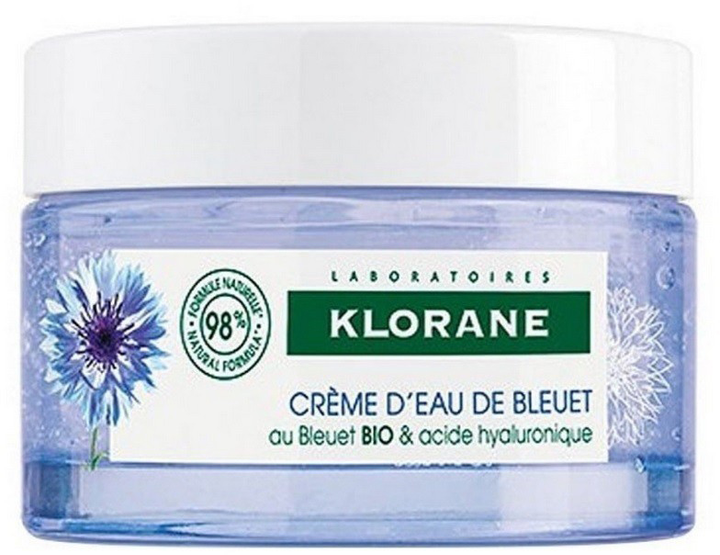 Крем для обличчя Klorane Cornflower Water Gel Bio 50 мл (3282770208016) - зображення 1