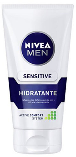 Крем для обличчя Nivea Men Sensitive Moisturiser 75 мл (4005808935321) - зображення 1