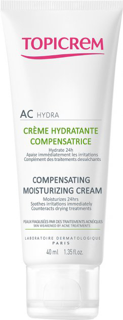 Krem do twarzy Topicrem AC Hydra Compensating Moisturizing Cream 40 ml (3700281702781) - obraz 1