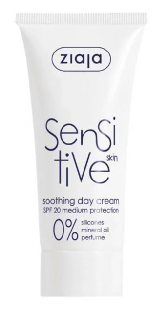 Krem do twarzy Ziaja Sensitive Crema Calmante De Dl­a Para Pieles Sensibles 50 ml (5901887006916) - obraz 1