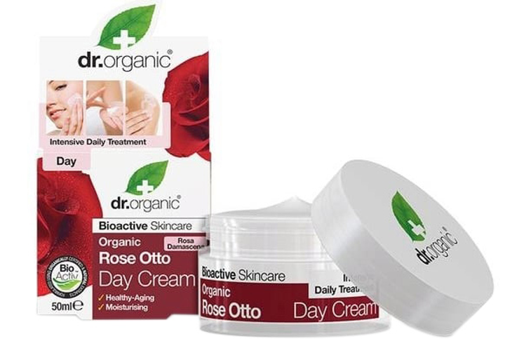 Крем для обличчя Dr. Organic Rose Otto Cream 50 мл (5060176672871) - зображення 1