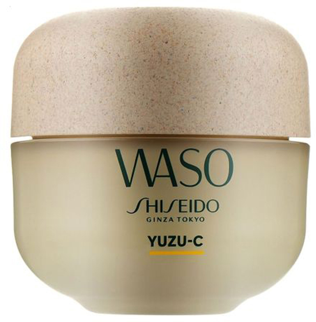 Kremowa maska do twarzy Shiseido Waso Yuzu-C Beauty Sleeping Mask-Refill 50 ml (768614188827) - obraz 1