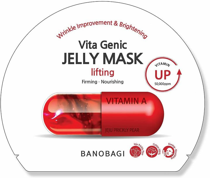 Maska do twarzy Banobagi Vita Genic Lifting Anti Wrinkle Jelly Mask 30 ml (8809486362273) - obraz 1