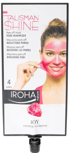 Maska do twarzy Iroha Nature Iroha Talisman Shine Joy Deep Cleanser Peel Off 25 ml (8436036432959) - obraz 1