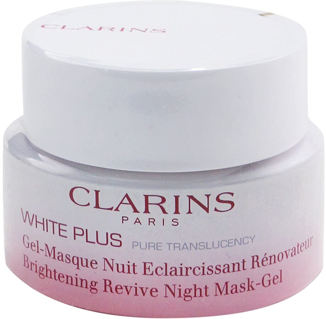 Żelowa maska do twarzy Clarins White Plus Pure Translucency Brightening Revive Night-Mask Gel 50 ml (3380810106787) - obraz 1