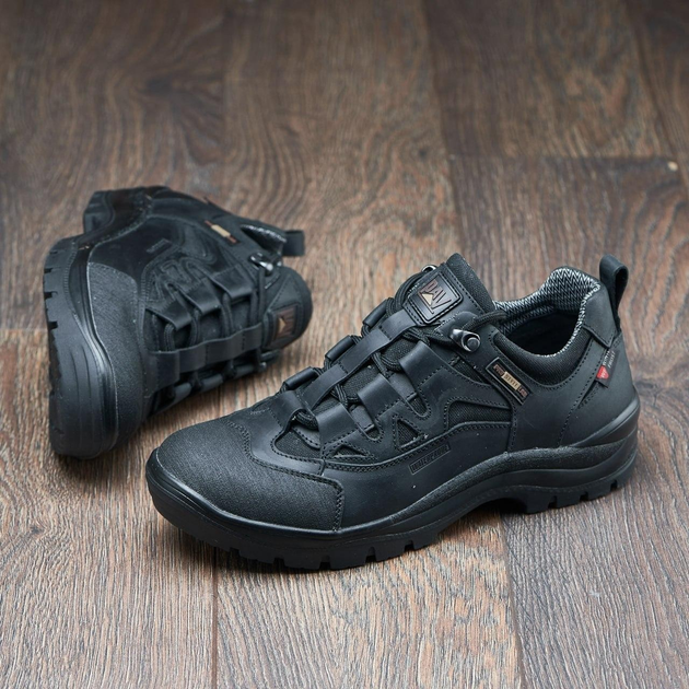 Тактичні чорні демісезонні кросівки розмір 46 - зображення 2