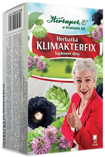 Чай Herbapol Клімактер Fix 2 г x 20 шт (5903850003793) - зображення 1