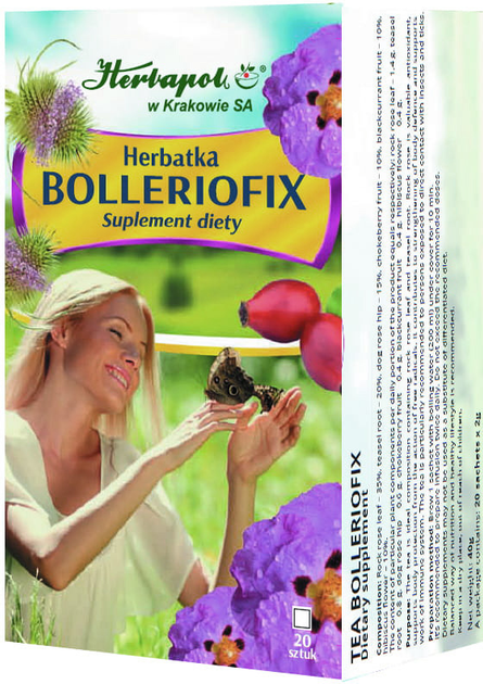 Чай Herbapol Bolleriofix 20x2 г (5903850012955) - изображение 1