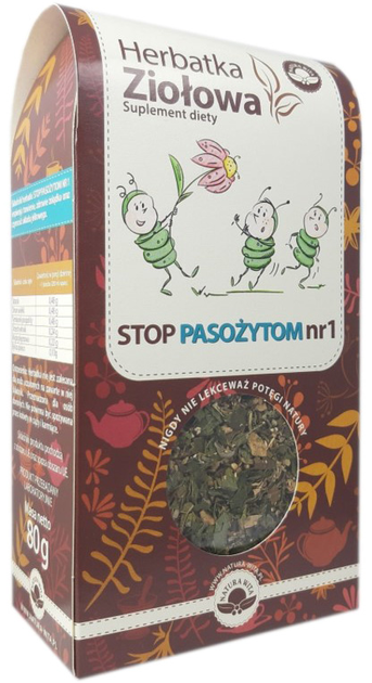 Чай травяной Natura Wita Стоп Паразиты 80 г (5902194544351) - изображение 1