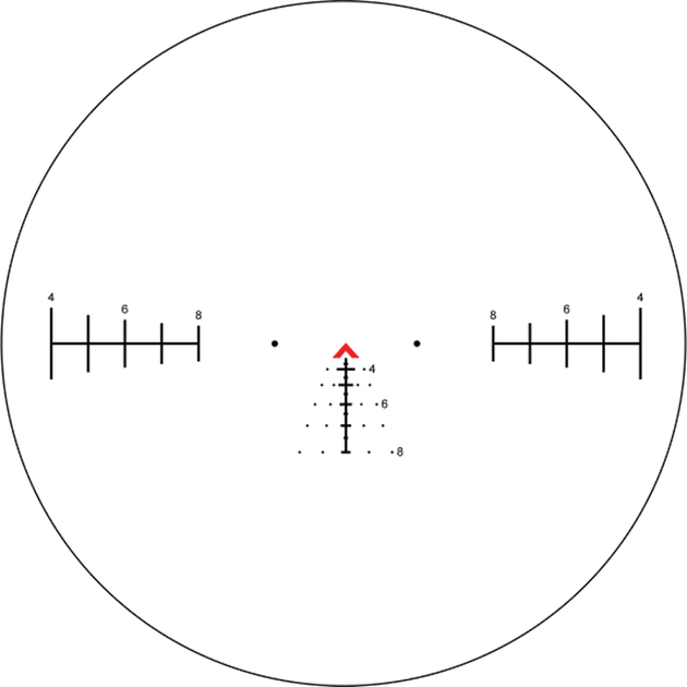 Приціл Primary Arms SLx 5x MicroPrism ACSS Aurora 5.56 (Red) Black (16080481) - изображение 5