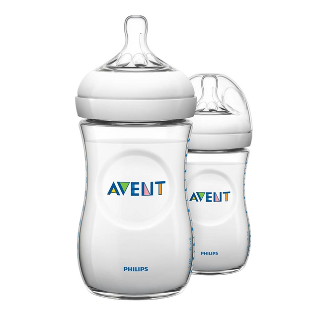 Пляшка для годування Avent Baby Bottle PP Natural Біла 2 Units x 260 мл (8710103561989) - зображення 1