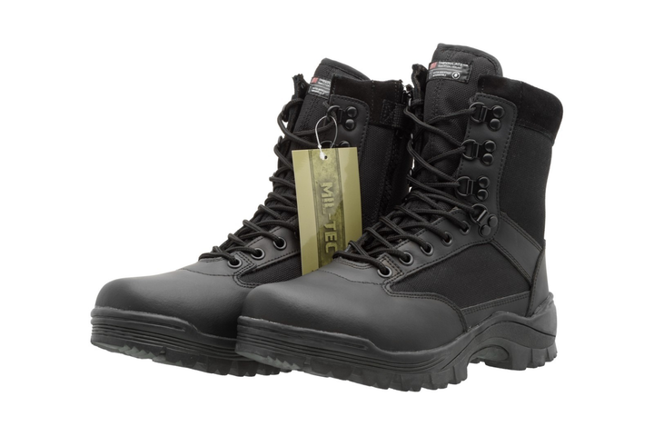 Черевики Mil-Tec Tactical boots black на блискавці Німеччина 43 - зображення 2