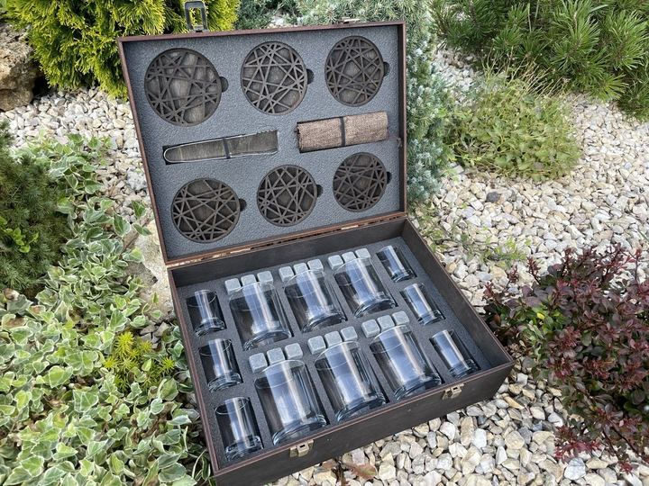 Мужской подарочный набор для виски Италия №3-2. Подарок директору ...