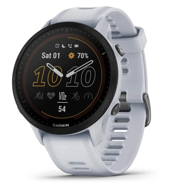 Смарт-годинник Garmin Forerunner 955 Solar White (010-02638-01) - Фото 2 Смарт-годинник Garmin Forerunner 955 Solar White (010-02638-01) - изображение 2