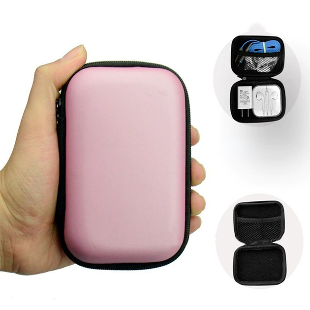 Міні-аптечка дорожній органайзер Travel Storage Bag з внутрішньою сіткою для фіксації, 12х85 мм, Рожевий (R41285) - зображення 2