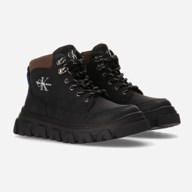 Підліткові зимові черевики для хлопчика Calvin Klein Jeans V3B5-80750-0315999 35 Чорні (8052578372388) - зображення 2