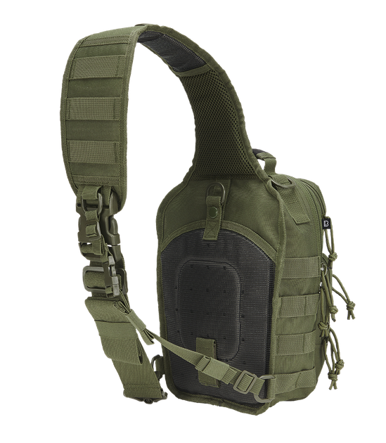 Тактична сумка-рюкзак Brandit-Wea US Cooper sling medium(8036-1-OS) olive - зображення 2