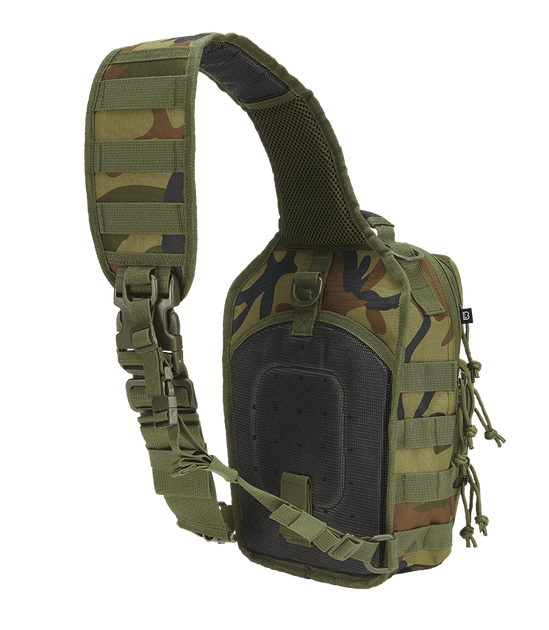 Тактична сумка-рюкзак Brandit-Wea US Cooper sling medium(8036-10-OS) woodland - зображення 2