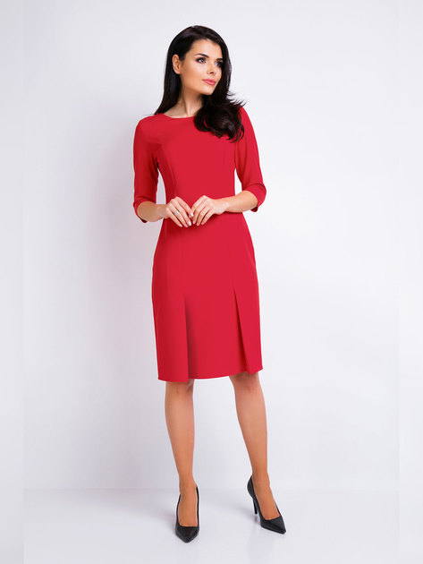 Sukienka ołówkowa damska Awama A158 106668 S Czerwona (5902360595255) - obraz 1
