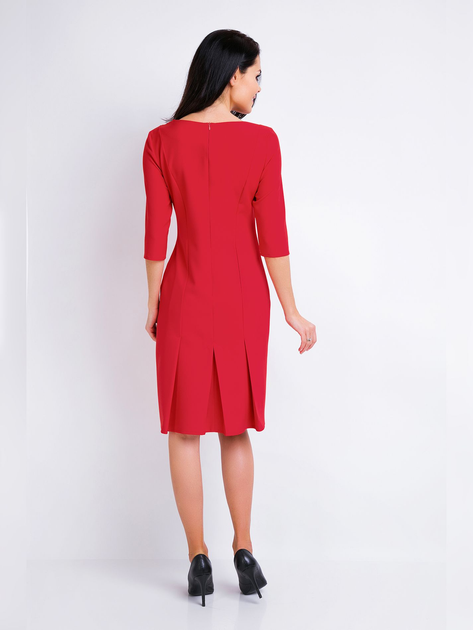 Sukienka ołówkowa damska Awama A158 106668 S Czerwona (5902360595255) - obraz 2