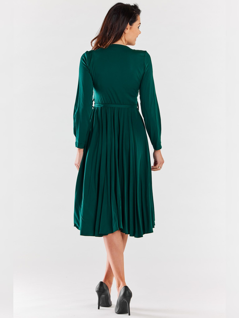 Плаття жіноче Awama A471 1220682 M Темно-зелене (5902360564725) - зображення 2