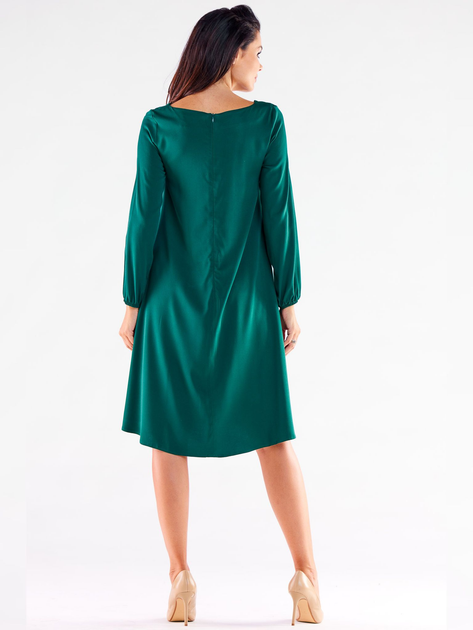 Плаття жіноче Awama A524 1220729 S Темно-зелене (5902360571853) - зображення 2