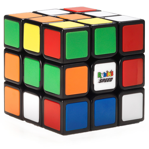 Головоломка Кубик Рубіка Spin Master Rubik`s Speed Cube 3x3 (778988409855) - зображення 1