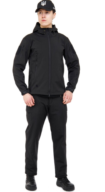 Костюм тактический (куртка и штаны) Military Rangers ZK-T3006 размер 4XL Черный - изображение 1