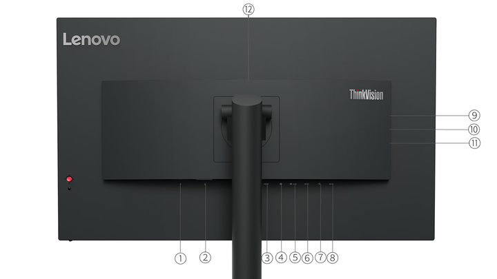 Монітор 31.5" Lenovo ThinkVision T32p-30 (63D2GAT1EU) - зображення 7