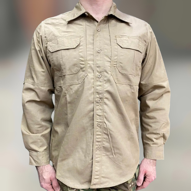 Армейская тактическая рубашка Yakeda Койот L - изображение 1