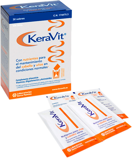 Амінокислота Keravit 30 пакетиків (8470001744753) - зображення 1