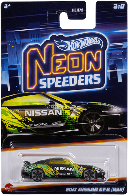 Тематическая машинка Hot Wheels Неоновые гоночные в ассортименте 1 шт (HLH72) - изображение 7