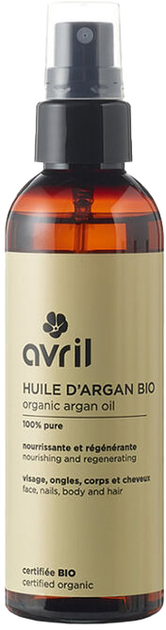 Olejek arganowy dla ciała Avril Argan Oil 100 ml Certified Organic (3662217007271) - obraz 1