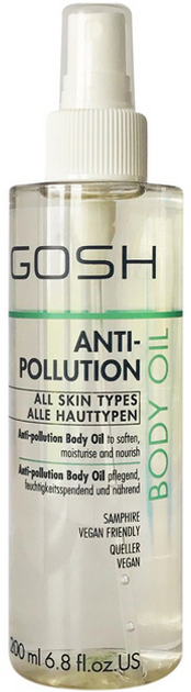 Олія для тіла Gosh Anti-Pollution Body Oil 200 мл (5711914114060) - зображення 1