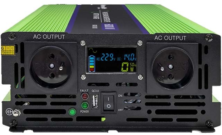 Przetwornica Qoltec Monolith 3000/6000 W (5901878519456) - obraz 5