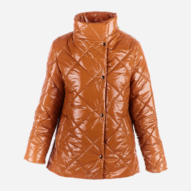 Куртка демісезонна коротка жіноча Awama A384 212923 S/M Бежева (5902360551848) - зображення 7