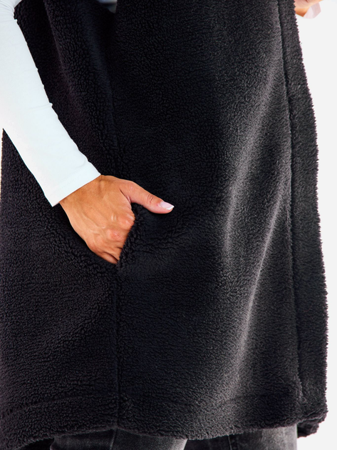 Bezrękawnik damski polarowy Awama A535 1220767 S/M Czarny (5902360565951) - obraz 6