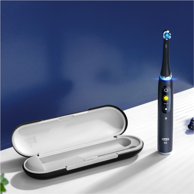 Szczoteczka elektryczna do zębów Oral-B Braun iO9 Black Onyx (4210201303015) - obraz 7
