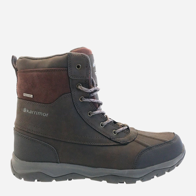 Zimowe buty trekkingowe męskie wysokie Karrimor Edmonton Weathertite K1032-BRN 42 (8UK) 26.5 cm Brązowe (5017272999739) - obraz 1