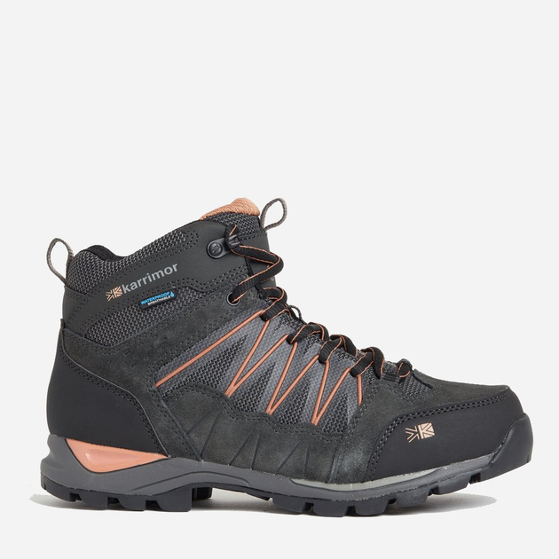 Zimowe buty trekkingowe damskie niskie Karrimor Pinnacle Mid Ladies Weathertite K1097-BPK 37 (4UK) 22.5 cm Czarno-różowe (5017272013886) - obraz 1
