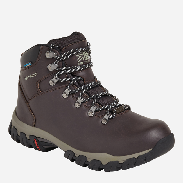 Buty trekkingowe męskie Karrimor Mendip 3 CH Weathertite K894-CHO 41 (7UK) 25.5 cm Ciemnobrązowe (5017272869674) - obraz 1