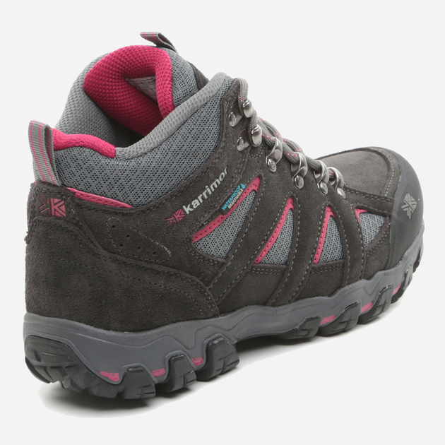 Buty trekkingowe damskie niskie Karrimor Bodmin Mid 5 Ladies Weathertite K898-DGC 37 (4UK) 22.5 cm Ciemnoszare (5017272869919) - obraz 5