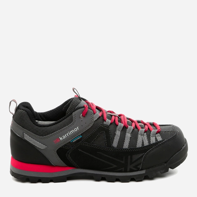 Męskie buty sportowe z membraną Karrimor Spike Low 3 Weathertite K950-BKR 41 (7UK) 25.5 cm Czarne/Czerwony (5017272864150) - obraz 1