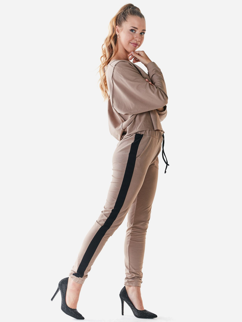 Лонгслів довгий жіночий Infinite You M234 210193 L-XL Бежевий (5902360548558) - зображення 6