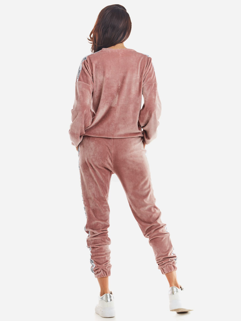 Bluza damska bez kaptura Awama A374 212889 M Różowa (5902360551107) - obraz 8