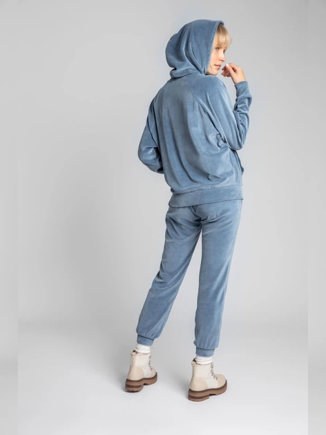 Bluza damska z kapturem LaLupa LA013 381181 S-M Niebieski (5903887607070) - obraz 5