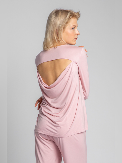 Піжамний лонгслів LaLupa LA027 381248 XL Pink (5903887610414) - зображення 2