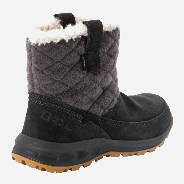 Śniegowce damskie niskie ocieplane Jack Wolfskin Queenstown Texapore Boot W 4053551-6364 35.5 (3UK) 22.1 cm Ciemnoszare (4064993483055) - obraz 4
